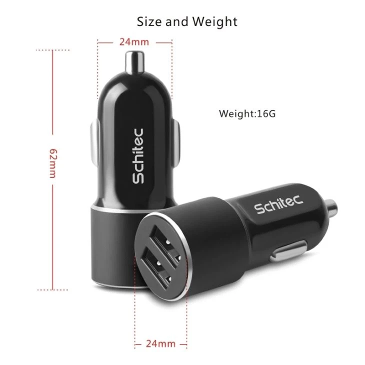 Univerzális több USB portos autós töltő adapter
